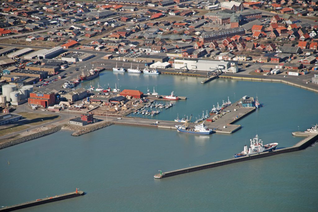 Luftfoto 20.03.07 : Thyborøn havn
